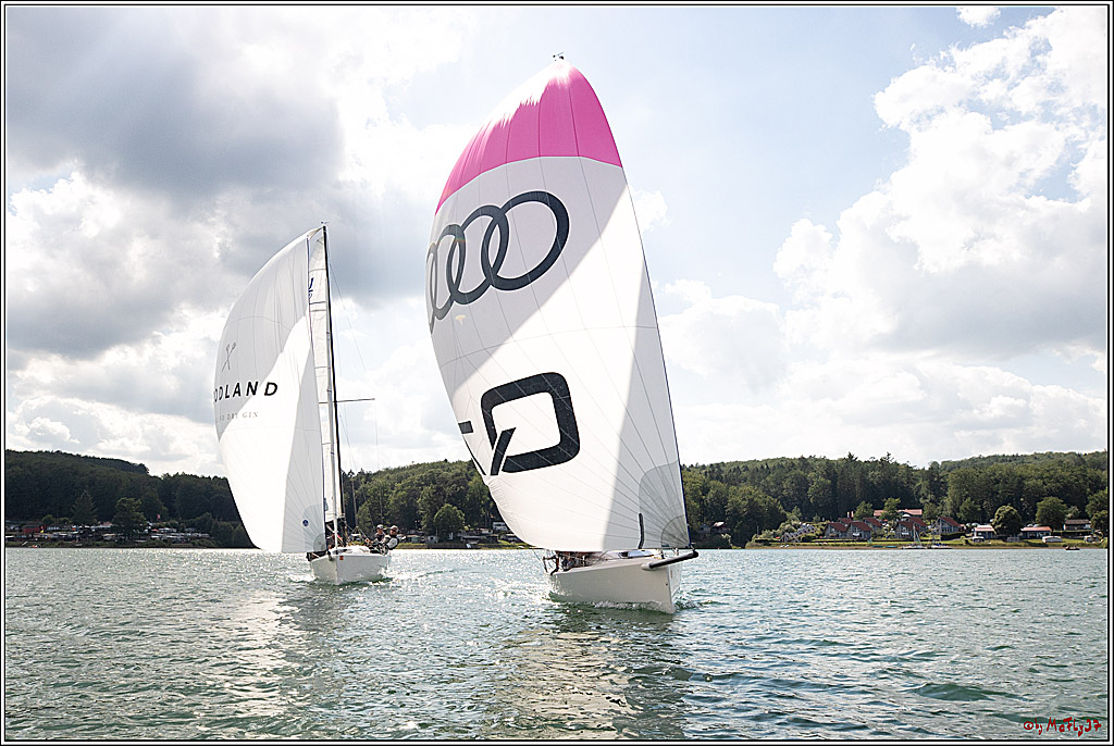 J70 - WOODLAND, 12.06.2021 Segelboot; Segeln; Woodland; Spinnaker; J70; Sorpesee; Sauerland